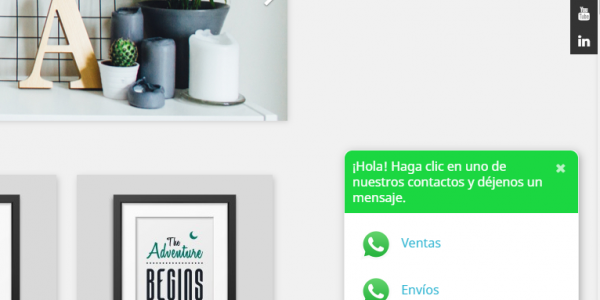Redes sociales y múltiples WhatsApp en tu tienda Prestashop 1.7